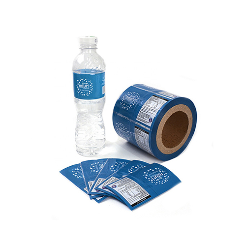 Drinking Water shrink sleeve label
