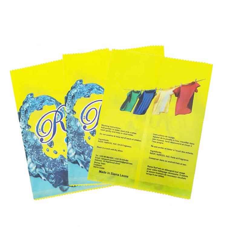 washing powder bags