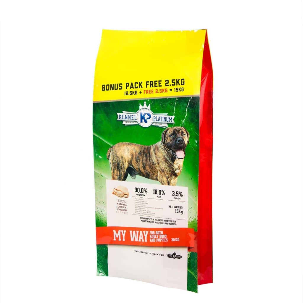20kg dog food bags recyclable with heat sealing HUACANG Flexible Package